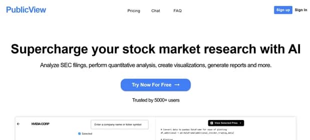 Public View AI - Tool thumbnail