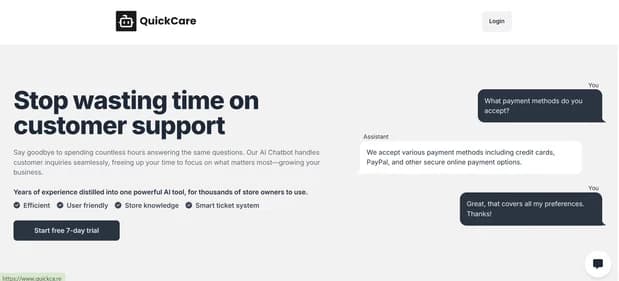 QuickCare - Tool thumbnail