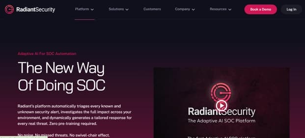 Radiant Security AI - Tool thumbnail