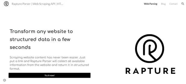 Rapture Parser - Tool thumbnail