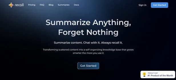 Recall - Tool thumbnail