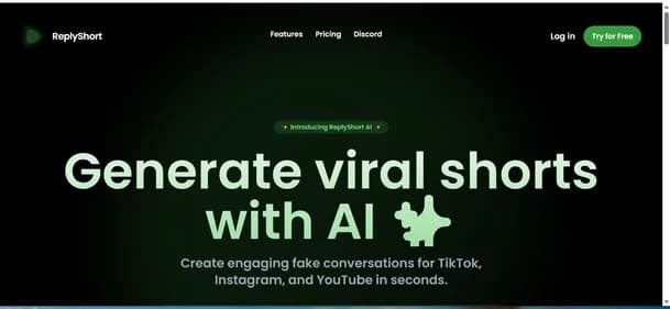 ReplyShort AI - Tool thumbnail