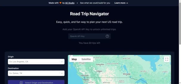 Road Trip Navigator - Tool thumbnail