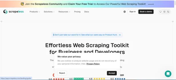 Scrapeless - Tool thumbnail