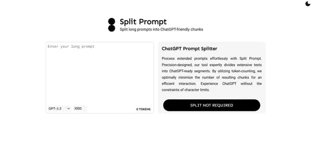 SplitPrompt - Tool thumbnail