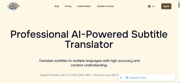 SubTranslate AI - Tool thumbnail