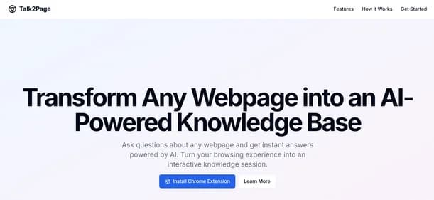 Talk2Page - Tool thumbnail
