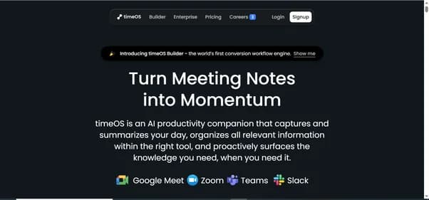 Timeos AI - Tool thumbnail