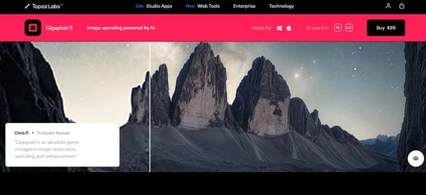 Topaz Gigapixel AI - Tool thumbnail