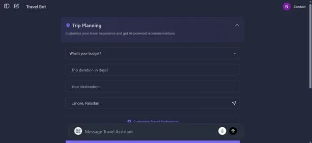Travel Bot Me - Tool thumbnail