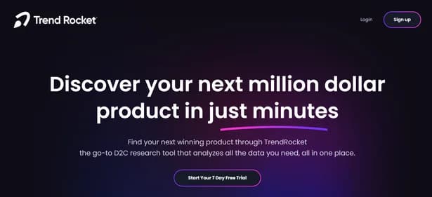 TrendRocket - Tool preview