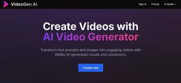 Videogen AI thumbnail
