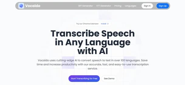 Vocaldo AI - Tool thumbnail