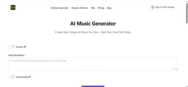 Xa AI Music - Tool thumbnail