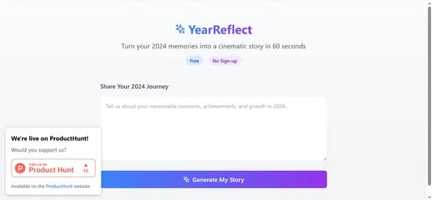 Year Reflect - Tool thumbnail