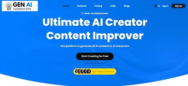 Zen AI Generator - Tool thumbnail