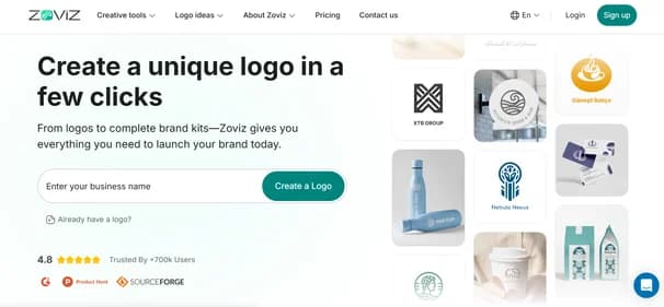 Zoviz AI Branding Expert - Tool thumbnail