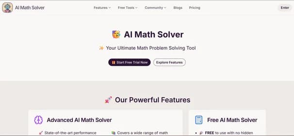 AI Math Solver thumbnail
