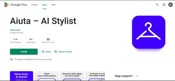 Aiuta AI Stylist Review - Tool thumbnail