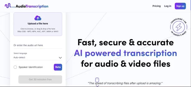 AudioTranscription - Tool thumbnail