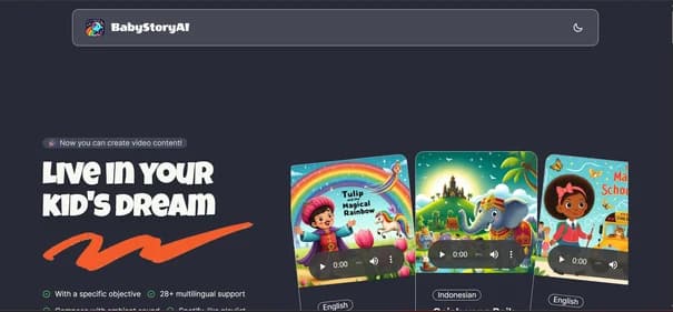 BabyStoryAI - Tool thumbnail
