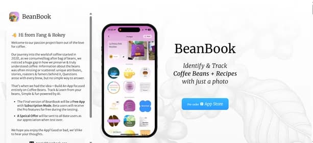 BeanBook - Tool thumbnail
