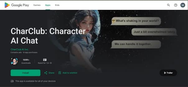 CharClub AI - Tool thumbnail
