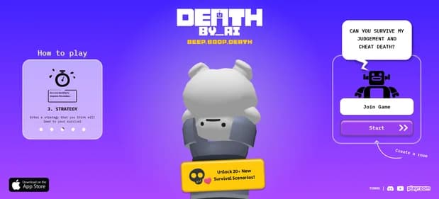 Death by AI - Tool preview
