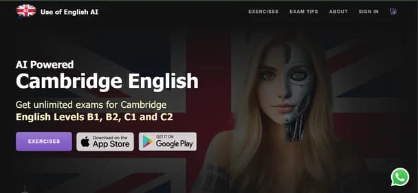 Use of English AI thumbnail