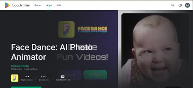 Face Dance AI - Tool thumbnail
