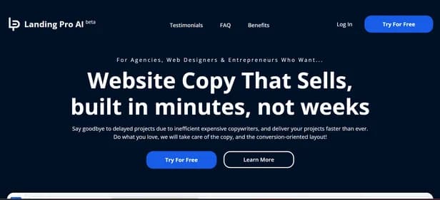 LandingPro AI - Tool thumbnail