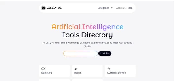 Listly AI - Tool thumbnail
