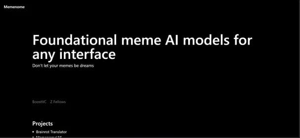 Memenome Ai - Tool thumbnail