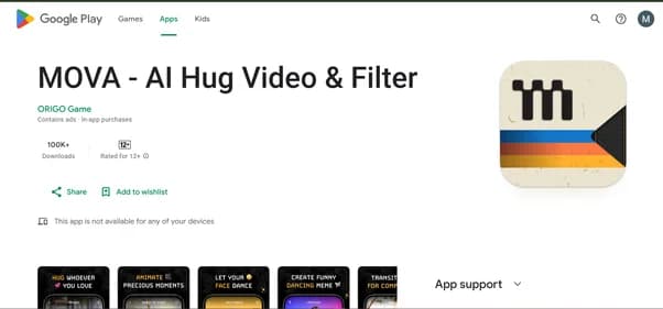 MOVA App thumbnail