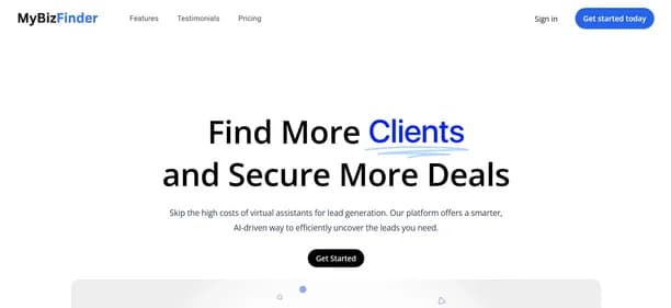MyBizFinder - Tool thumbnail