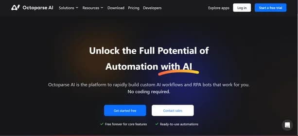 Octoparse AI - Tool thumbnail