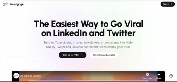 Re-Engage - Tool thumbnail