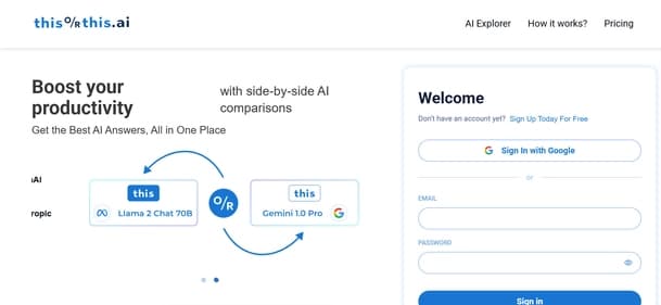 ThisOrThis.ai - Tool thumbnail