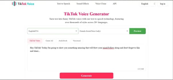 TikTok Voice