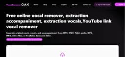 Vocal Remover Oak