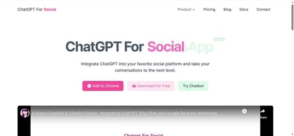 AOQ: ChatGPT For Social - Tool thumbnail