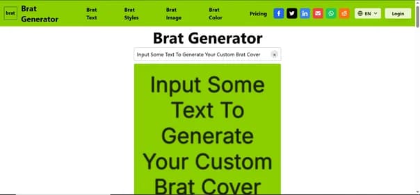 Brat Generator