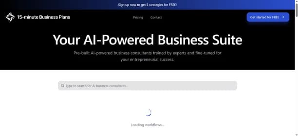 Business Plan Factory - Tool thumbnail