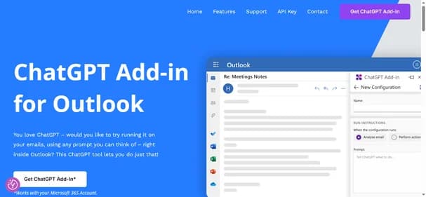 ChatGPT Outlook Add-in