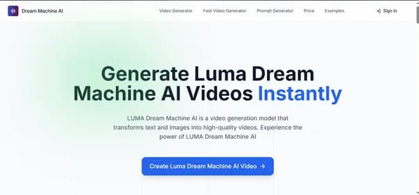 Dream Machine AI - Tool thumbnail