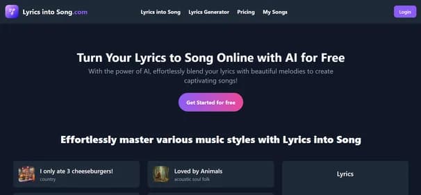 LyricsIntoSong - Tool thumbnail
