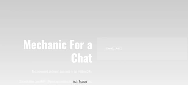 Mechanic For a Chat - Tool thumbnail