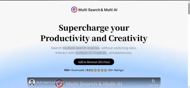 MultiSearch AI - Tool thumbnail