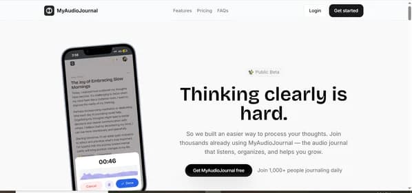 MyAudioJournal - Tool thumbnail