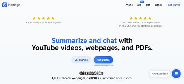Nobinge - Tool thumbnail